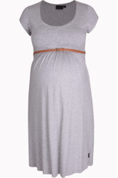 Belted Dress Grey - S