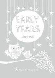 Early Years: Grey - Baby To 5 Year Record Journal Hardcover