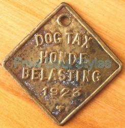1923 Mafeking Dog Licence