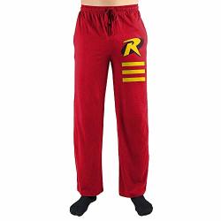 Dc Comics Batman Robin Sleep Pants-small Red