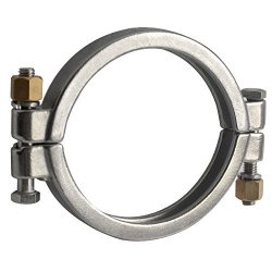 Sanitary Sus 316 Stainless Steel 4" Heavy Duty Tri Clamp Clover For 115MM Od Ferrule Flange