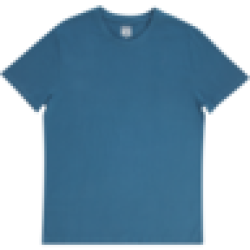 Blue Crewneck T-Shirt S - XXL