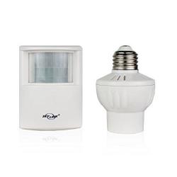 Skylinkhome SK-9 Wireless Motion Sensor Activated Indoor Screw-in Dimmable Light Socket Home Control Dimmer Kit For Wireless Home Automation Lighting
