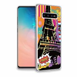 Hello Giftify Samsung S10 Case Hellogiftify Paris City Eiffel Tower City View Tpu Soft Gel Protective Case For Samsung S10