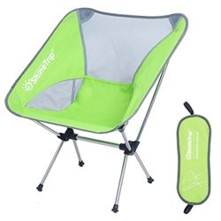 Yothg Portable Camping Chair Compact Ultralight Folding Fishing Chair Moon Chair In A Carry Bag Heavy Duty 150kg Capacity For Hiker Camp Beach Fishing