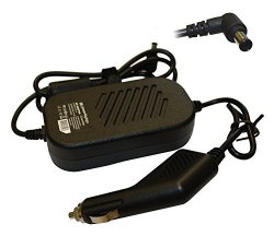 POWER4LAPTOPS Dc Adapter Laptop Car Charger Compatible With Sony Vaio VPCF11M1E H Sony Vaio VPCF11S1E B Sony Vaio VPCF11Z1E BI Sony Vaio VPCF121GX Sony Vaio VPC-F121GX