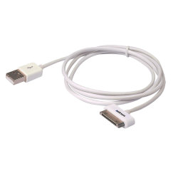 Astrum USB To 30pin Charge & Sync Cable - White