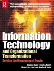 Information Technology And Organizational Transformation Paperback