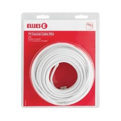 Ellies Coaxial Tv Cable - 20M