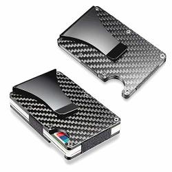Carbon Fiber Wallet With Rfid Blocking Tech