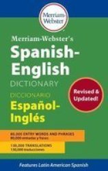 Merriam-webster& 39 S Spanish-english Dictionary English Spanish Hardcover