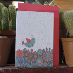 Birdie Greeting Card