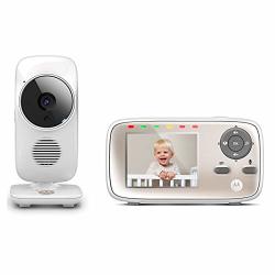 Motorola MBP667CONNECT Video Baby Monitor With Wi-fi Viewing 2.8 Inch Color Screen Two-way Audio And Room Temperature Display