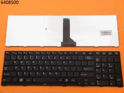 Toshiba Tecra R850 R950 R960 Series UK Layout Black Frame Laptop Keyboard Black