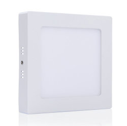 Square 24W LED Surface Panel Light in White