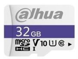 Dahua 32GB Class 10 Microsd Card - No Adapter Retail Box 1 Year Limited Warranty product Overview 32GB Class 10 Microsd Card features•adopts Mainstream Flash Memory