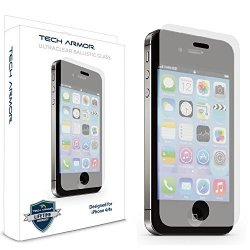 Iphone 4 Glass Screen Protector Tech Armor Premium Ballistic Glass Apple Iphone 4 4S Screen Protector 1