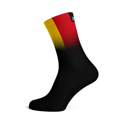 Romania Flag Socks - Large Black