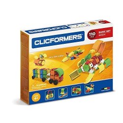 Magformers Clicformers Basic Set 110 Piece Multicolor