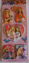 3d Barbie Stickers