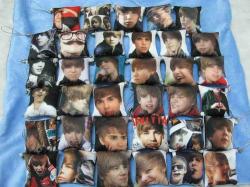 Brand New Various Justin Bieber Cellphone Pillow Charms. Price Now On.