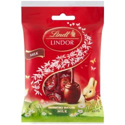Lindt Lindor Milk Chocolate Eggs 90G