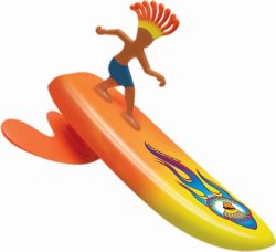 Surfer Dudes Wave Powered - Surfboard Beach Toy Sumatra Sam