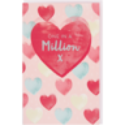 CARLTON Cards One In A Million Valentine's Day Card
