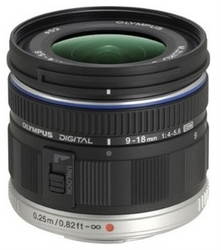 Olympus M.zuiko Ed 9-18mm 1:4.0-5.6 Ez-m918 Lens Black