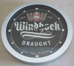 Windhoek Beer Clock Clk2