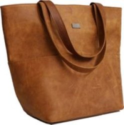 Tan Leather Goods - Emma Leather Bag Toffee