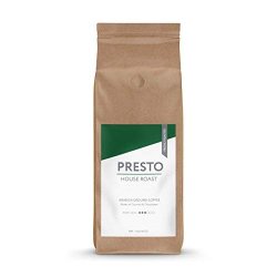 Presto Ground Coffee - Medium Roast Espresso Coffee Brazilian 1LB