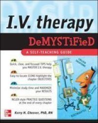Iv Therapy Demystified Paperback Ed