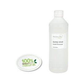 Escentia Hemp Seed Oil - Cold Pressed - 500ML