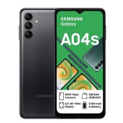 Samsung Galaxy A04S 32GB LTE Dual Sim - Black Nl + Vodacom Sim Card Pack
