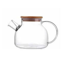 Elegant Glass Teapot Kettle With Lid 1L