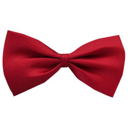 Bow Tie -wine Red - Child Size - Perfect For Toddler Or Infant For Page Boy Usher Or Christening