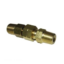 Copper Air Connector Of 1 2 Inch Thread Of 11MM Bevelled Reverse Threaded Fitting Male And Female Pair