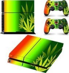 Decal Skin For PS4: Rasta Weed