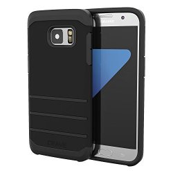 S7 Edge Case Crave Strong Guard Protection Series Case For Samsung Galaxy S7 Edge - Black