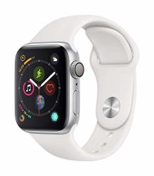Renewed Apple Watch Series 4 40mm in Silver & White GPS Only