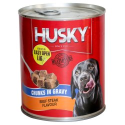 Husky Chunks In Gravy Steak Steak 775 G