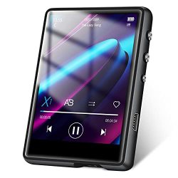 32GB MP3 Player Mechen Portable Digital Music Player With Bluetooth 5.0 Fm Radio Recording 2.4 Screen Hifi Lossless Sound Support Up To 128GB