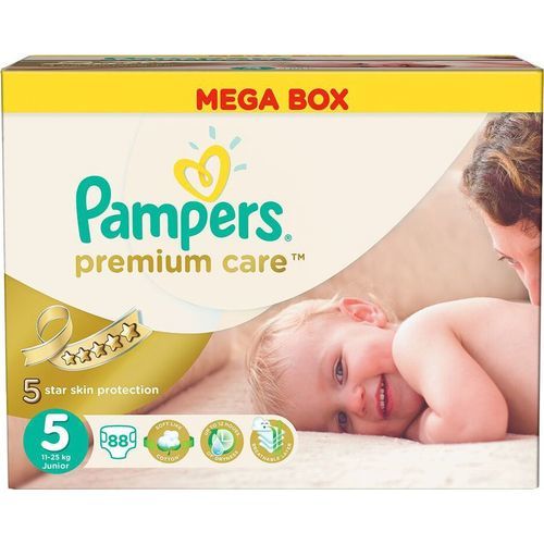 pampers premium care 5 mega box