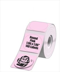 Multi-purpose Self-adhesive Round Circle Label 50X50 Mm -140 Label