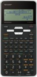 Sharp EL-W535SA White Writeview Scientific Calculator