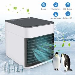 Personal Air Conditioner Air Personal Space Cooler With Humidifier And Air Purifier USB MINI Portable Air Conditioner