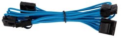 - Individually Sleeved Type 4 Psu Cables 4 Pin Peripheral - Blue