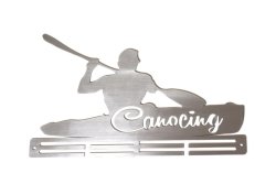 Trendyshop Canoeing Medal Hanger - Stainless Steel