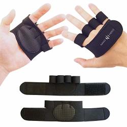 Rowing Power-Lifting NH Weight-Lifting Workout Fitness Gloves Pull Up for Men & Women Support Alpha Cross-Training Callus-Guard Gym Barehand Grips 